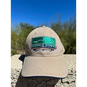 Associated Premium Co Emerald Downs 2006 10th Anniversary Baseball Cap One SZ